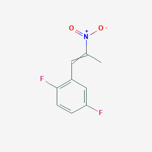molecular formula C9H7F2NO2 B8314479 1-(2,5-Difluorophenyl)-2-nitropropene 