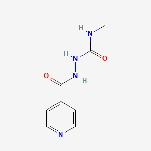 molecular formula C8H10N4O2 B8314509 1-(4-Pyridoyl)-4-methylsemicarbazide 