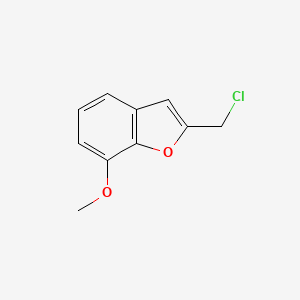 7-Methoxy-2-chloromethylbenzofuran