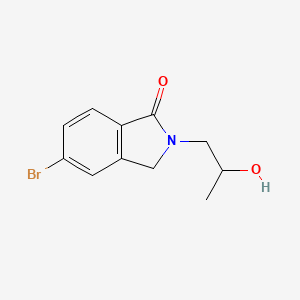 5-Bromo-2-(2-hydroxypropyl)isoindolin-1-one