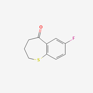 7-Fluoro-2,3,4,5-tetrahydro-1-benzothiepin-5-one