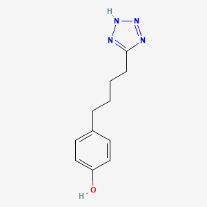 4-(4-2H-tetrazol-5-yl-butyl)-phenol