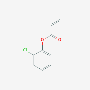 molecular formula C9H7ClO2 B8314932 Chlorophenyl acrylate 