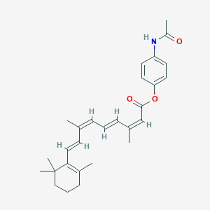 molecular formula C28H35NO3 B008315 4-(Acetylamino)phenylretinoate CAS No. 103810-85-1