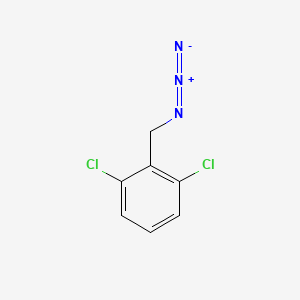 molecular formula C7H5Cl2N3 B8315573 2,6-Dichlorobenzyl azide 