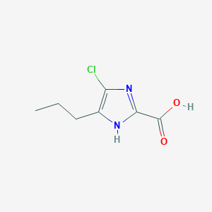 4-chloro-5-propyl-1H-imidazole-2-carboxylic acid