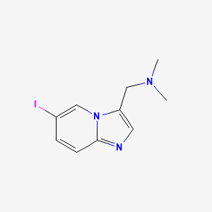 3-[(Dimethylamino)methyl]-6-iodoimidazo[1,2-a]pyridine