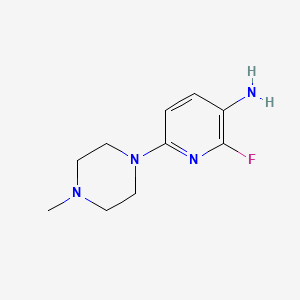 2-Fluoro-6-(4-methyl-piperazin-1-yl)-pyridin-3-ylamine
