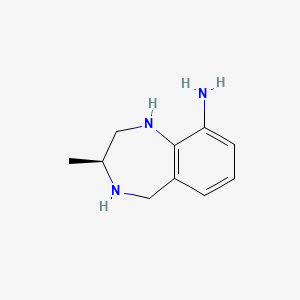 (S)-3-Methyl-2,3,4,5-tetrahydro-1H-1,4-benzodiazepin-9-amine