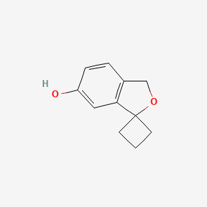 spiro[1H-isobenzofuran-3,1'-cyclobutane]-5-ol