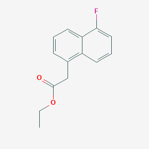 Ethyl (5-fluoronaphthalen-1-yl)acetate