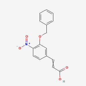 3-Benzyloxy-4-nitrocinnamic acid