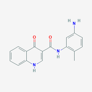 N-(5-Amino-2-methyl-phenyl)-4-oxo-1H-quinoline-3-carboxamide