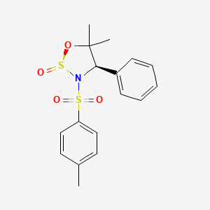 (R)-5,5-Dimethyl-4-phenyl-3-(toluene-4-sulfonyl)-[1,2,3]oxathiazolidine 2-oxide