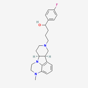 molecular formula C24H30FN3O B8316116 Lumateperone metabolite M131 CAS No. 1469343-42-7