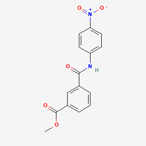 Methyl-3-(p-nitrophenylcarbamoyl)benzoate