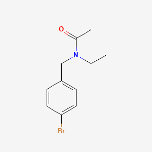 N-(4-bromobenzyl)-N-ethylacetamide