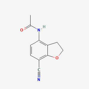 N-(7-Cyano-2,3-dihydrobenzofuran-4-yl)-acetamide