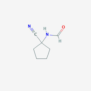 1-Cyano-1-formylaminocyclopentane