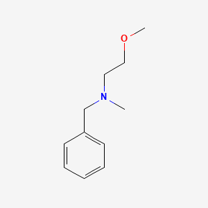 molecular formula C11H17NO B8316227 N-methoxyethyl-N-methylbenzylamine CAS No. 136705-83-4