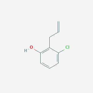 molecular formula C9H9ClO B8316247 2-Allyl-3-chlorophenol 