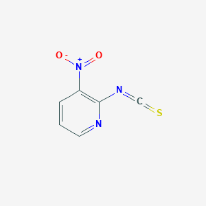 molecular formula C6H3N3O2S B8316360 2-Isothiocyanato-3-nitro pyridine 