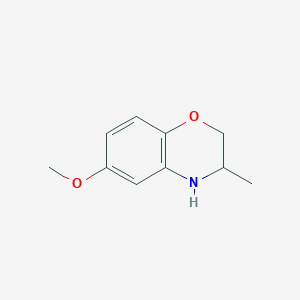 3-Methyl-6-methoxy-3,4-dihydro-2H-1,4-benzooxazine