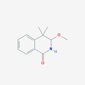 3-methoxy-4,4-dimethyl-3,4-dihydro-2H-isoquinolin-1-one