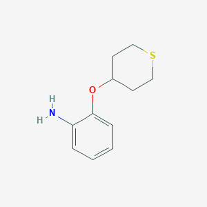 2-(tetrahydro-4H-thiopyran-4-yloxy)aniline