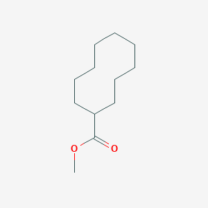molecular formula C12H22O2 B8316738 Methyl cyclodecanecarboxylate CAS No. 53273-38-4