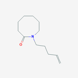molecular formula C12H21NO B8316773 1-Pent-4-enyl-azocan-2-one 