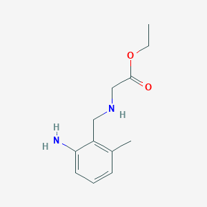 N-(2-amino-6-methylbenzyl)glycine ethyl ester