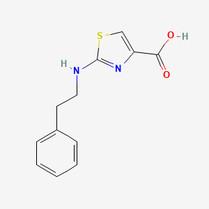 2-Phenethylamino-thiazole-4-carboxylic acid