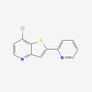 7-Chloro-2-pyridin-2-ylthieno[3,2-b]pyridine