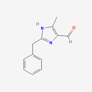 2-Benzyl-5-methyl-4-imidazolecarboxaldehyde