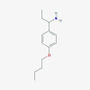 1-(4-Butoxyphenyl)-1-propylamine