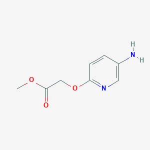 (5-Amino-pyridin-2-yloxy)-acetic acid methyl ester