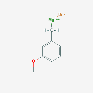 molecular formula C8H9BrMgO B8317019 3-Methoxybenzylmagnesium bromide CAS No. 108817-38-5
