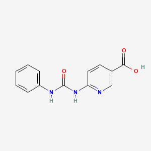 6-(3-Phenylureido)nicotinic Acid
