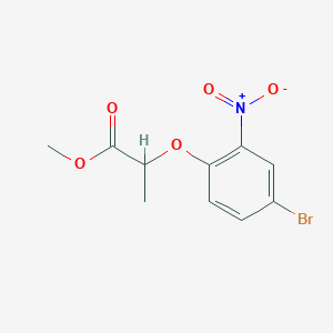 Methyl 2-(4-bromo-2-nitrophenoxy)propanoate