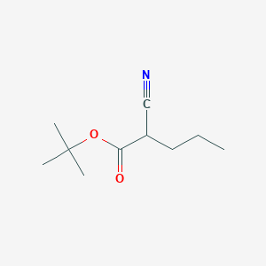 2-Cyanovaleric acid tert-butyl ester