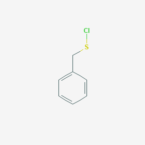 molecular formula C7H7ClS B8317402 Benzenemethanesulfenyl chloride 
