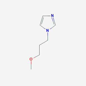 molecular formula C7H12N2O B8317422 1-(3-methoxypropyl)-1H-imidazole 