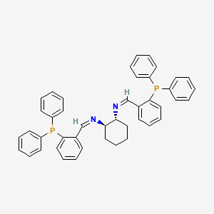 N,N'-((1R,2R)-Cyclohexane-1,2-diyl)bis(1-(2-(diphenylphosphaneyl)phenyl)methanimine)