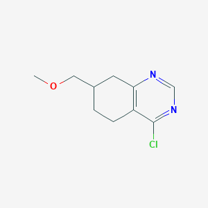 4-Chloro-7-(methoxymethyl)-5,6,7,8-tetrahydroquinazoline