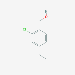 molecular formula C9H11ClO B8317585 (2-Chloro-4-ethylphenyl)methanol 