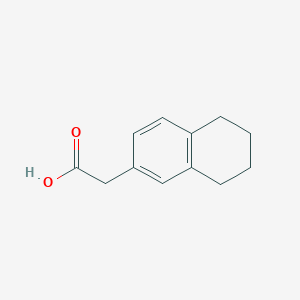 B083176 2-(5,6,7,8-Tetrahydronaphthalen-2-yl)acetic acid CAS No. 13052-99-8