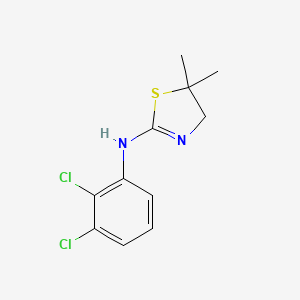 2-(2,3-Dichlorophenylimino)-5,5-dimethyl-1,3-thiazolidine