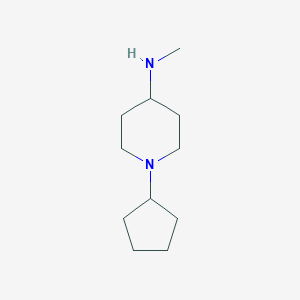 1-cyclopentyl-N-methylpiperidin-4-amine