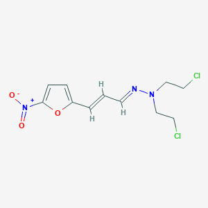 molecular formula C11H13Cl2N3O3 B008318 Nifuron CAS No. 19819-47-7